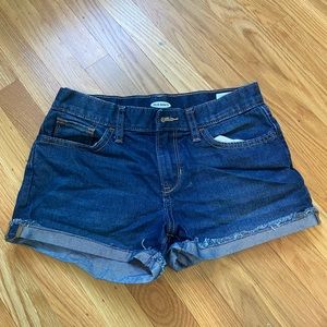 Old navy girls jean shorts